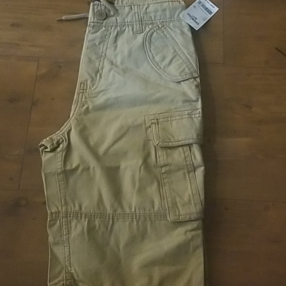 Cargo tan shorts by oshkosh